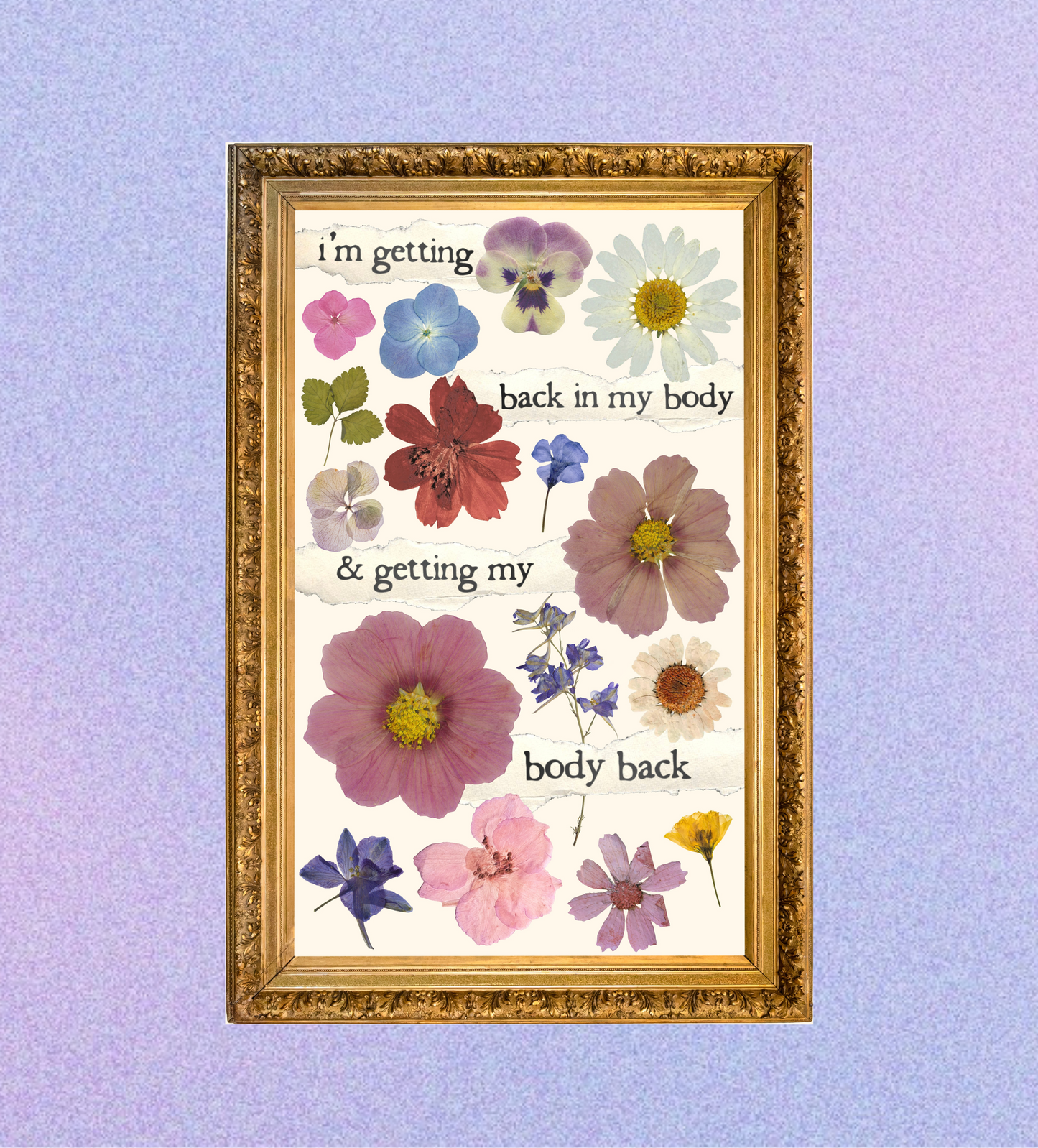 "Body Back" Poster