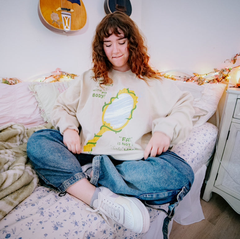 DIET CULTURE CREWNECK - Signed (CLEARANCE)