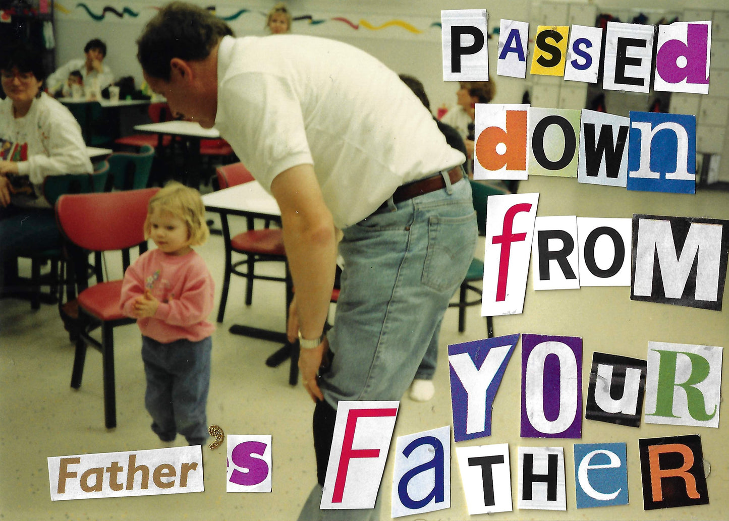 "It Didn't Start With You" original lyric video collages